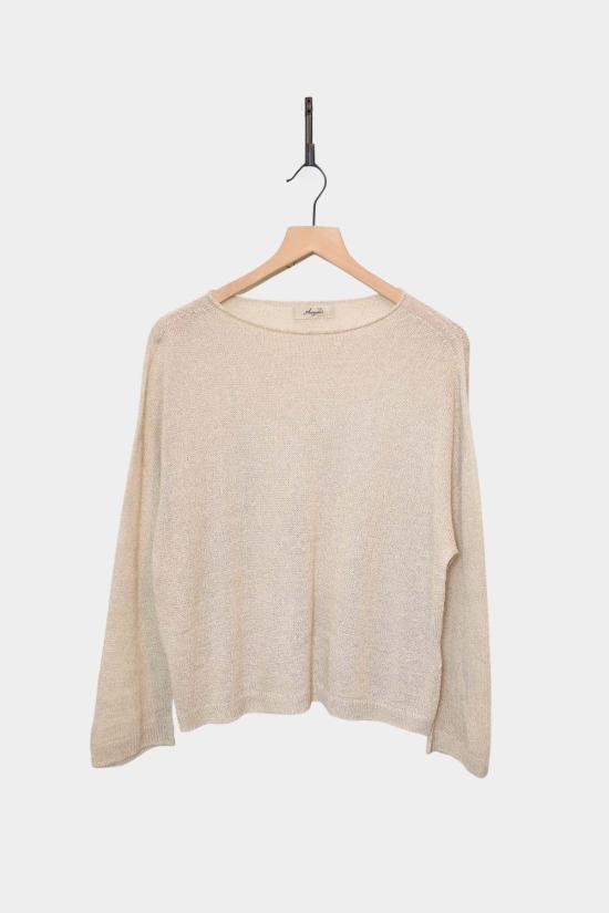  이치 앤티퀴트 스웨터 이치 앤티퀴츠 재팬 통 니트 풀오버 베이지