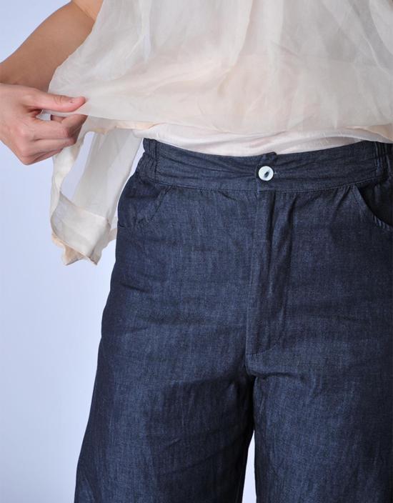  술라 클로딩 LTD 데님 팬츠 Sula Clothing Ltd. 데님 데일리 팬츠 (블루) - SULA CLOTHING LTD.