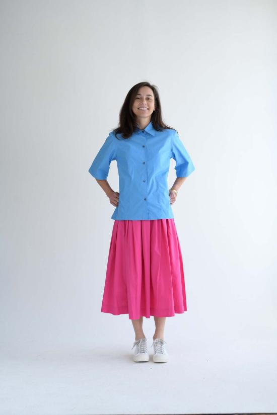  소피 드후레 블라우스 소피 드후어 비스케이 탑