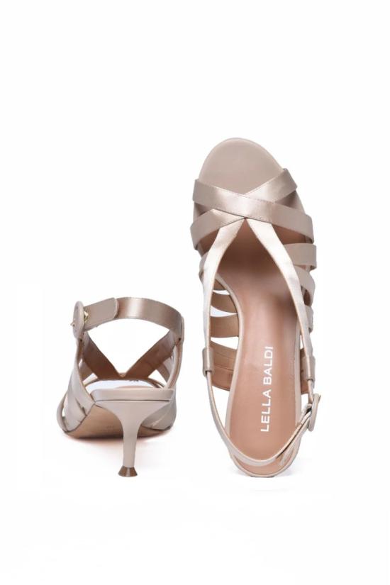 25SS 렐라 바르디 샌들 새틴  - 베이지 - LELLA BALDI