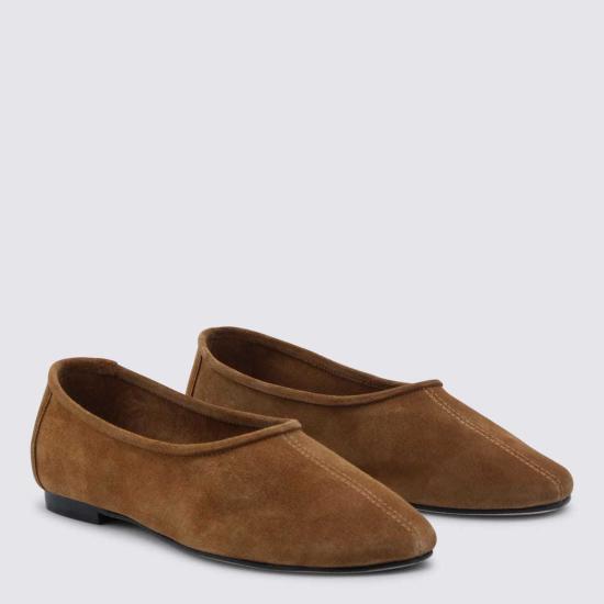  바이파 플랫 슈즈 바이 파 르 솔 플랫 썸머 탄 - BY FAR