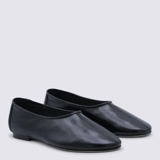  바이파 플랫 슈즈 바이 파 르 솔 플랫 슈즈 블랙 - BY FAR