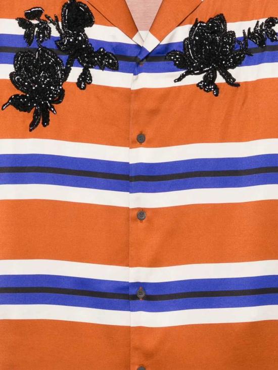26SS 드리스 반 노튼 반팔 셔츠 2610207443179 ORANGE 353 - DRIES VAN NOTEN