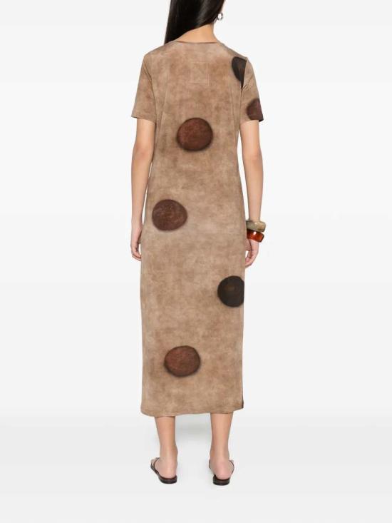 26SS 우마 왕 숏 원피스 UW5033 UW506 NUDE BROWN - UMA WANG