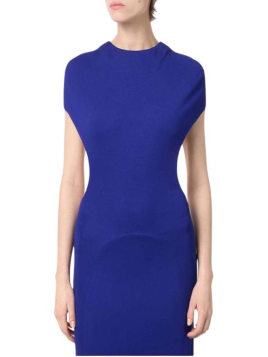 26SS 톰포드 롱 원피스 ABJ895FAX162 UCU CLEMATIS BLU - TOMFORD