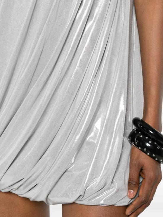 26SS 노마카말리 숏 원피스 ST1263LM198058 SILVER - NORMA KAMALI