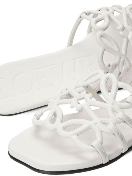 26SS 로에베 페탈 애너그램 소프트 카프스킨 슬라이드 LPEA465X06 5977 - LOEWE