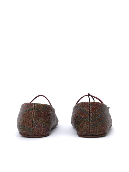  에트로 플랫 슈즈 발레리나  브라운