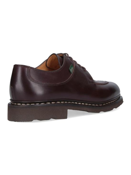  파라부트 드레스 슈즈 더비 스타일 레이스업 플랫 슈즈 브라운 - PARABOOT