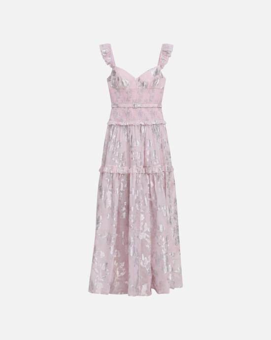 26SS 셀프 포트레이트 롱 원피스 SS26009XP PINK