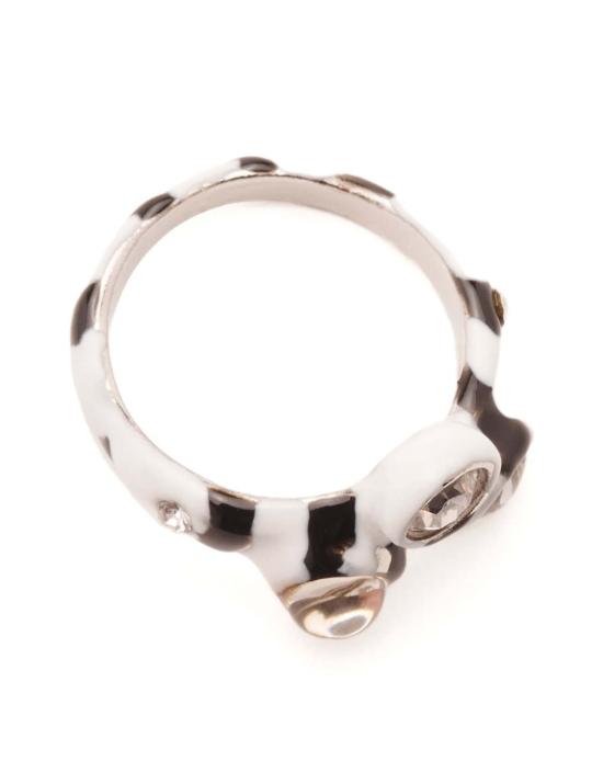  콜리나 스트라다 반지 Collina Strada 얼룩말 스트라이프 플로렌스 - COLLINA STRADA