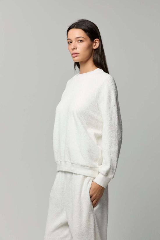  아셀 스웨터 애셔 아그네스 부클 크루넥 스웨트셔츠 - ASHER