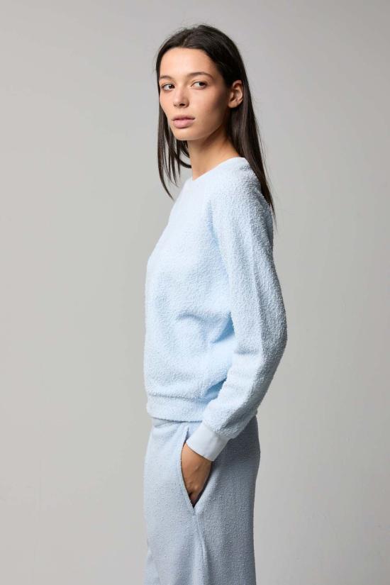  아셀 스웨터 애셔 아그네스 부클 크루넥 스웨트셔츠 - ASHER