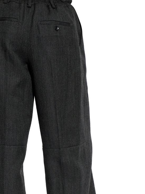 26SS 알렉산더 왕 스트레이트 팬츠 1WC1264951 019E Black charcoal - ALEXANDER WANG