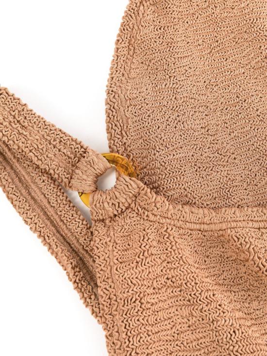 26SS 훈자 지 원피스 수영복 S DOMINO CRMETALLICCOCOA - HUNZA G