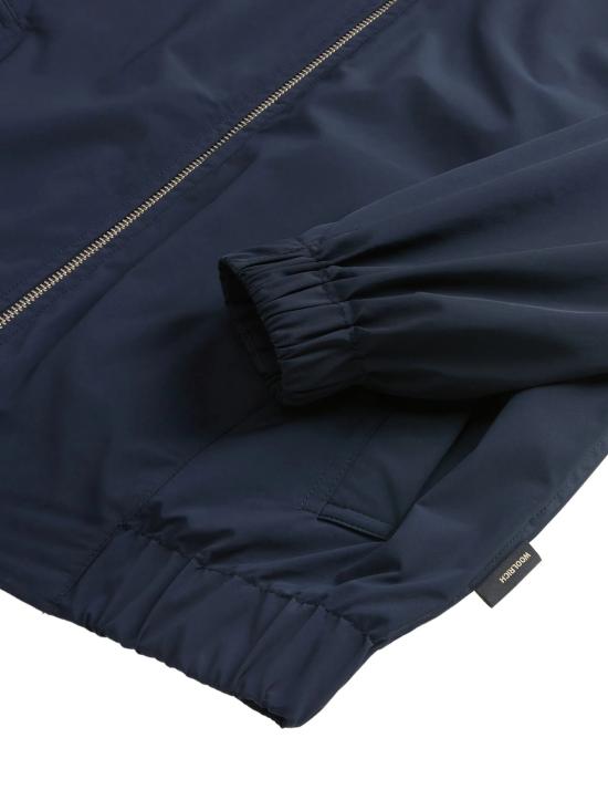  울리치 봄버 자켓 여름 봄버 재킷 블루 - WOOLRICH