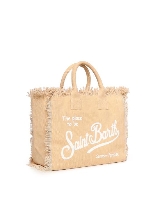 26SS 세인트바쓰 토트백 COL0001 00102L BEIGE - MC2 SAINT BARTH