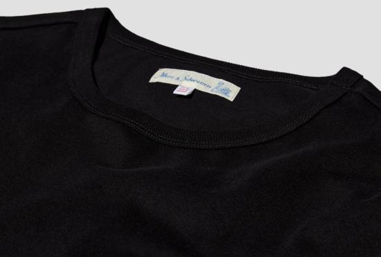 26SS 메르츠 비 슈바넨 반팔 티셔츠 2M15 99 DEEP BLACK DOM - MERZ B. SCHWANEN