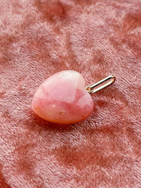  탯치 목걸이/팬던트 Thatch Gemma 핑크 오팔 참 - THATCH