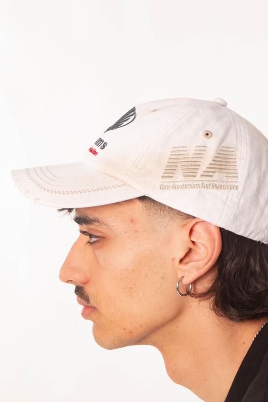 26SS 뉴 암스테르담 서프 어쏘시에이션 볼캡 2601136001 2 WHITE White - NEW AMSTERDAM SURF ASSOCIATION