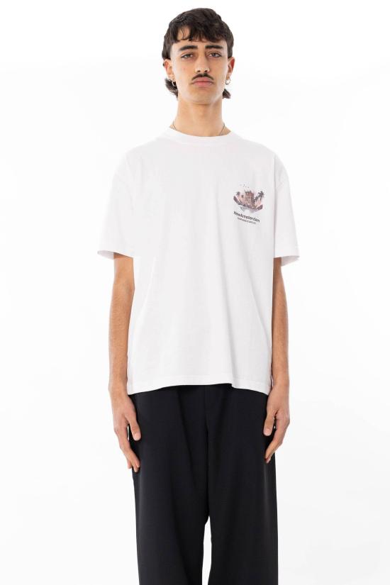 26SS 뉴 암스테르담 서프 어쏘시에이션 반팔 티셔츠 2601074001 WHITE White