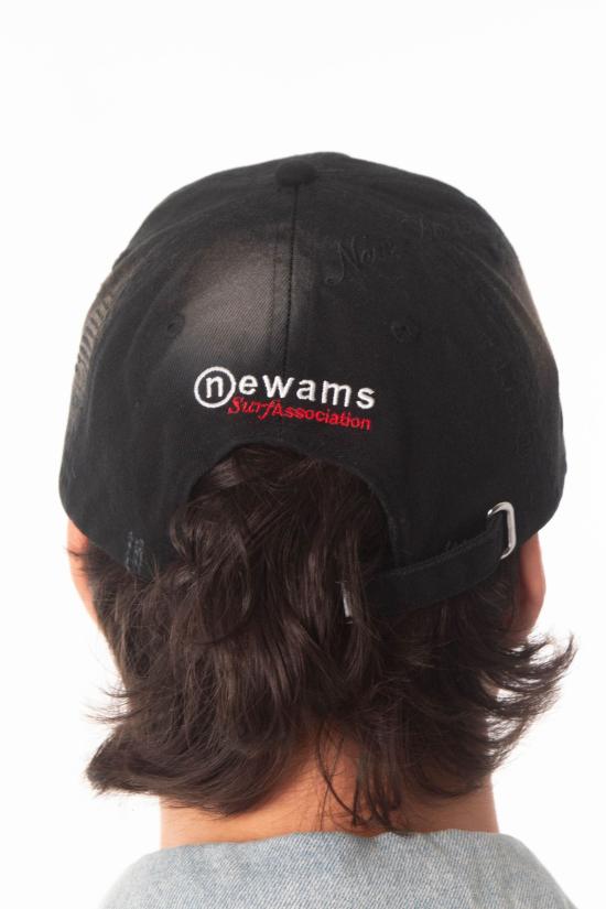 26SS 뉴 암스테르담 서프 어쏘시에이션 볼캡 2601136001 2 BLACK - NEW AMSTERDAM SURF ASSOCIATION