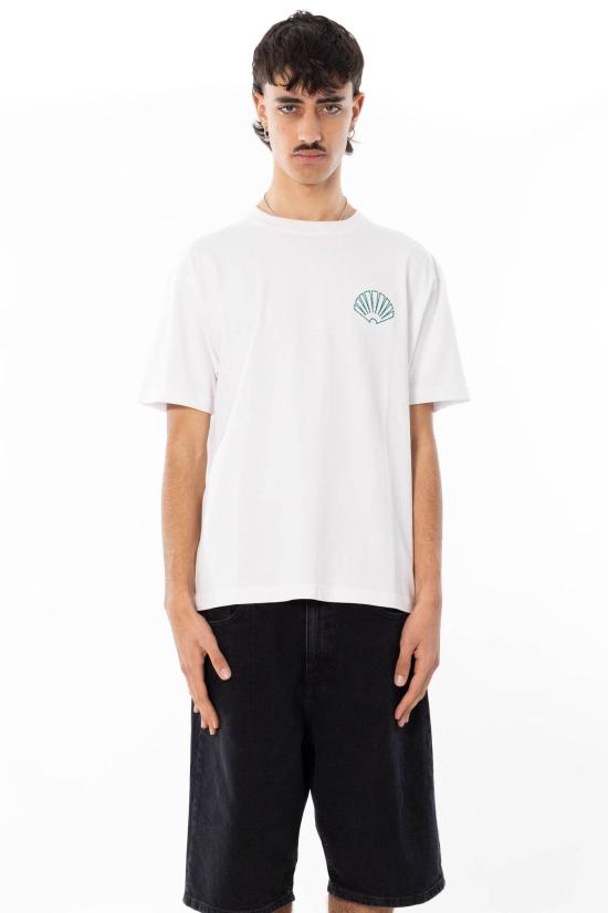 26SS 뉴 암스테르담 서프 어쏘시에이션 반팔 티셔츠 2601063001 WHITE SEA GREEN White
