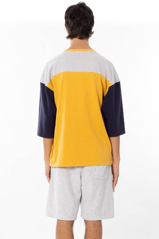 26SS 챔피온 반팔 티셔츠 222337 YS070 Yellow - CHAMPION
