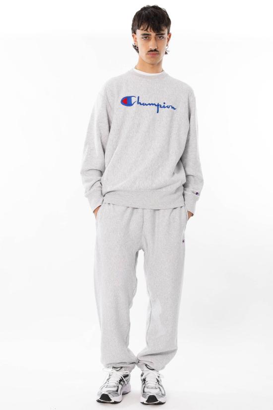 26SS 챔피온 긴팔 티셔츠 221759 EM004 Grey - CHAMPION