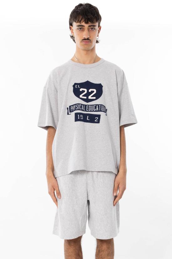 26SS 챔피온 반팔 티셔츠 222338 EM049 Grey
