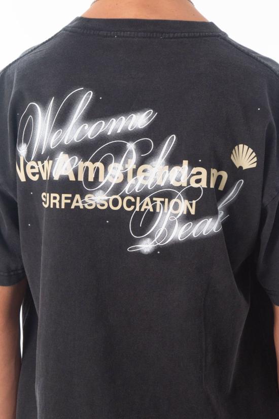 26SS 뉴 암스테르담 서프 어쏘시에이션 반팔 티셔츠 2601079002 ANTRACITE - NEW AMSTERDAM SURF ASSOCIATION