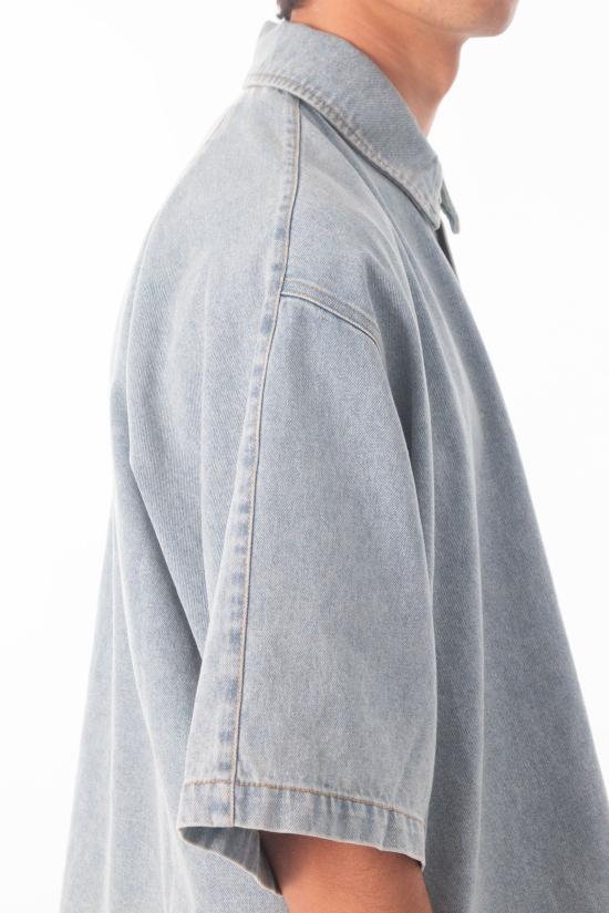 26SS 뉴 암스테르담 서프 어쏘시에이션 반팔 셔츠 2601016001 LIGHT BLUE WASH Blue - NEW AMSTERDAM SURF ASSOCIATION
