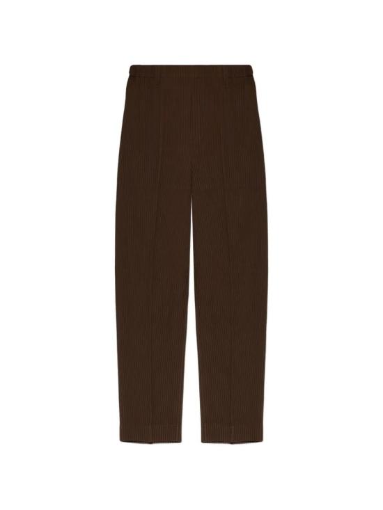 26SS 옴므 플리세 이세이 미야케 스트레이트 팬츠 HP66FF18344 BROWN