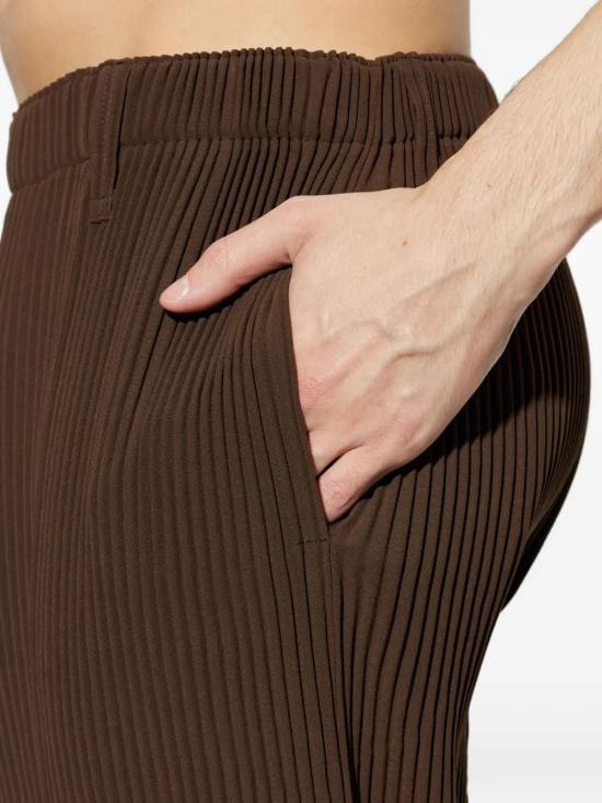 26SS 옴므 플리세 이세이 미야케 스트레이트 팬츠 HP66FF18344 BROWN - HOMME PLISSE' ISSEY MIYAKE