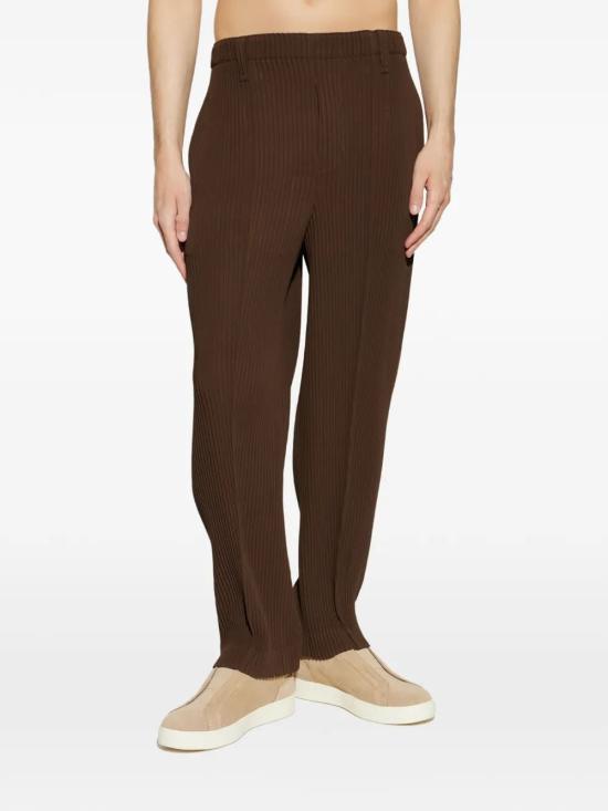 26SS 옴므 플리세 이세이 미야케 스트레이트 팬츠 HP66FF18344 BROWN - HOMME PLISSE' ISSEY MIYAKE