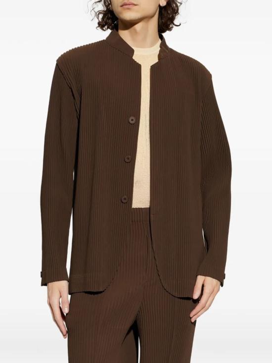 26SS 옴므 플리세 이세이 미야케 자켓 HP66FD18044 BROWN - HOMME PLISSE' ISSEY MIYAKE