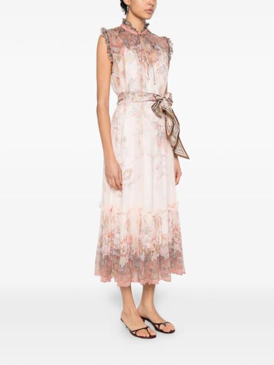 26SS 짐머만 롱 원피스 7280DS262 PINK - ZIMMERMANN