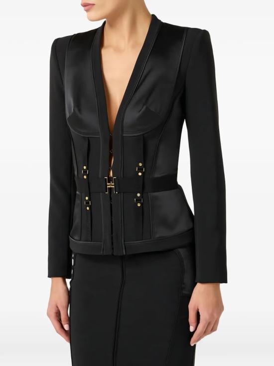 26SS 엘리자베타프랜치 수트 자켓 GI23362E2 BLACK - ELISABETTA FRANCHI