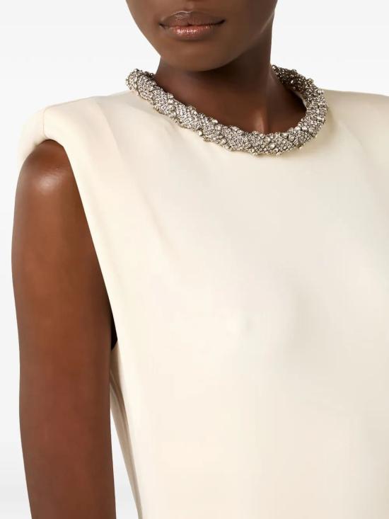 26SS 엘리자베타프랜치 롱 원피스 AR83J62E2 BEIGE - ELISABETTA FRANCHI