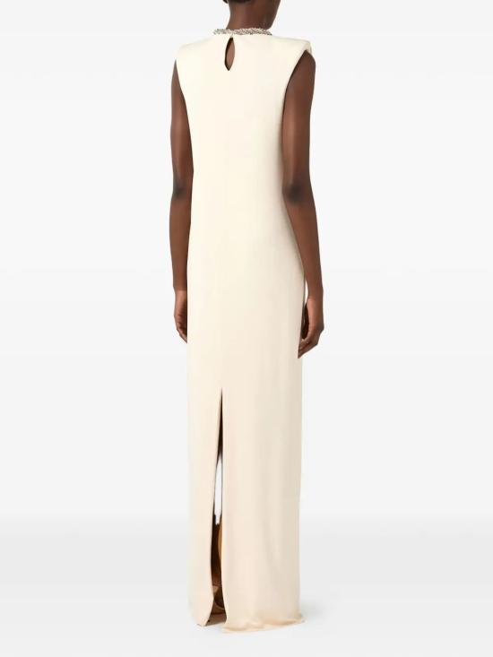 26SS 엘리자베타프랜치 롱 원피스 AR83J62E2 BEIGE - ELISABETTA FRANCHI