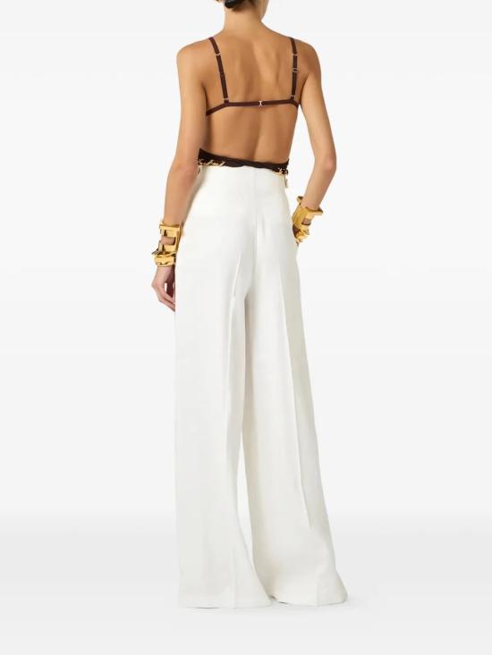 26SS 엘리자베타프랜치 스트레이트 팬츠 PA12762E2 WHITE - ELISABETTA FRANCHI