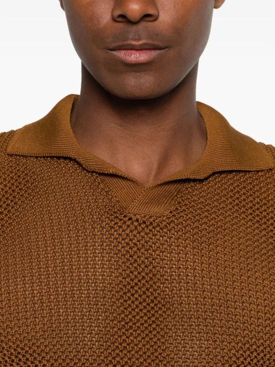 26SS 딸리아토레 반팔 티셔츠 TILLEY650 BROWN - TAGLIATORE