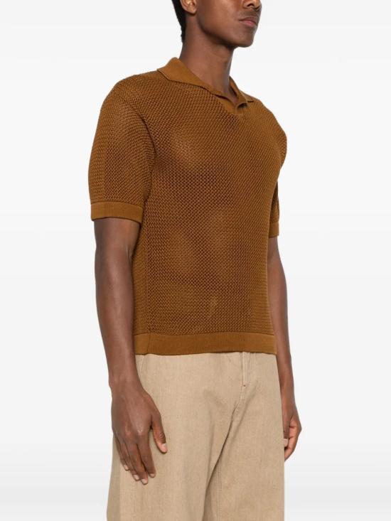 26SS 딸리아토레 반팔 티셔츠 TILLEY650 BROWN - TAGLIATORE