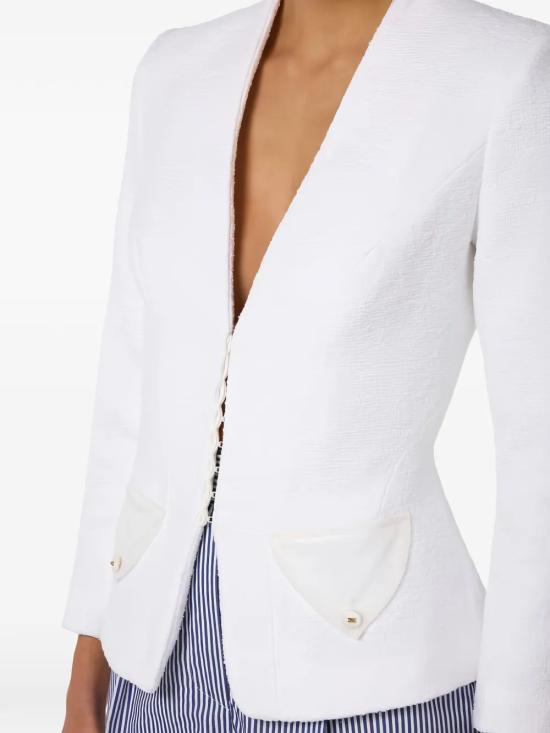 26SS 엘리자베타프랜치 수트 자켓 GI20962E2 WHITE - ELISABETTA FRANCHI