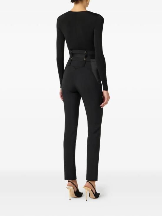 26SS 엘리자베타프랜치 스트레이트 팬츠 PA18062E2 BLACK - ELISABETTA FRANCHI