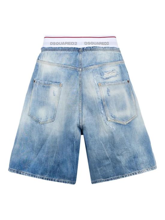 26SS 디스퀘어드2 데님 숏팬츠 S71MU0886470 DENIM - DSQUARED2