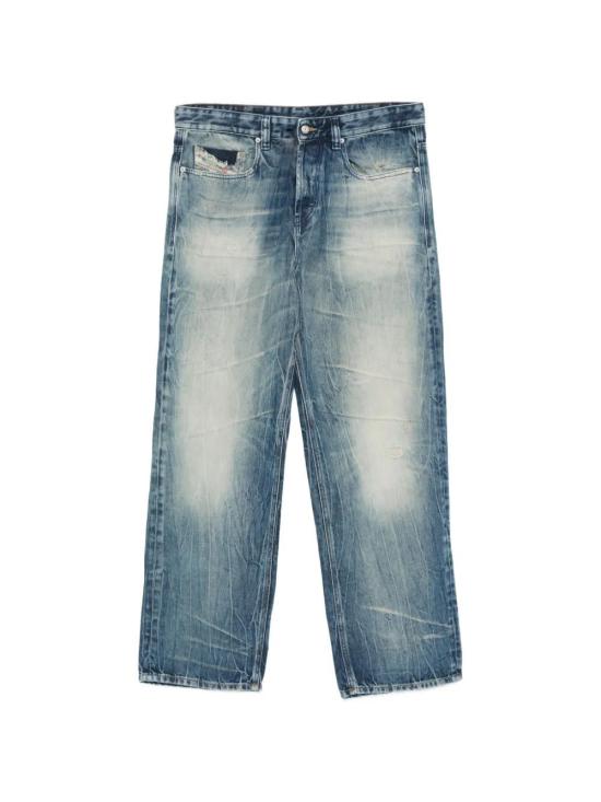 26SS 디젤 2001 D 매크로 릴렉스 핏 데님 팬츠 A1159809N6001 BLUE
