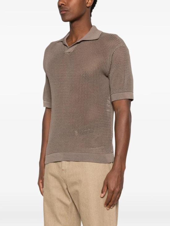 26SS 딸리아토레 반팔 티셔츠 TILLEY727 BROWN - TAGLIATORE