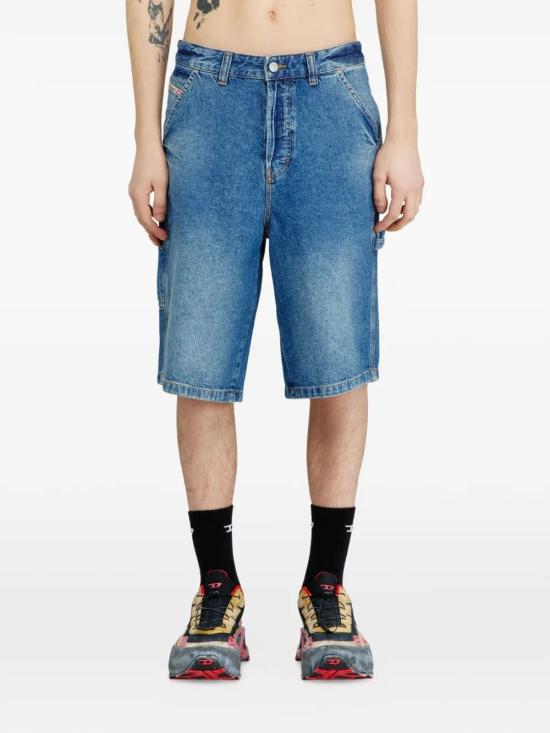 26SS 디젤 d-livery-w-short 데님 반바지 A192700ADBW01 DENIM - DIESEL