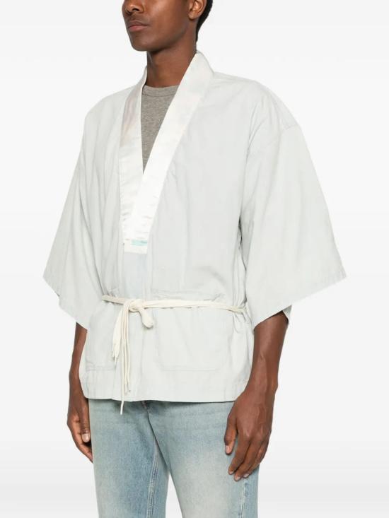 26SS 겐조 반팔 셔츠 FG55DC5086F4DY BLUE - KENZO